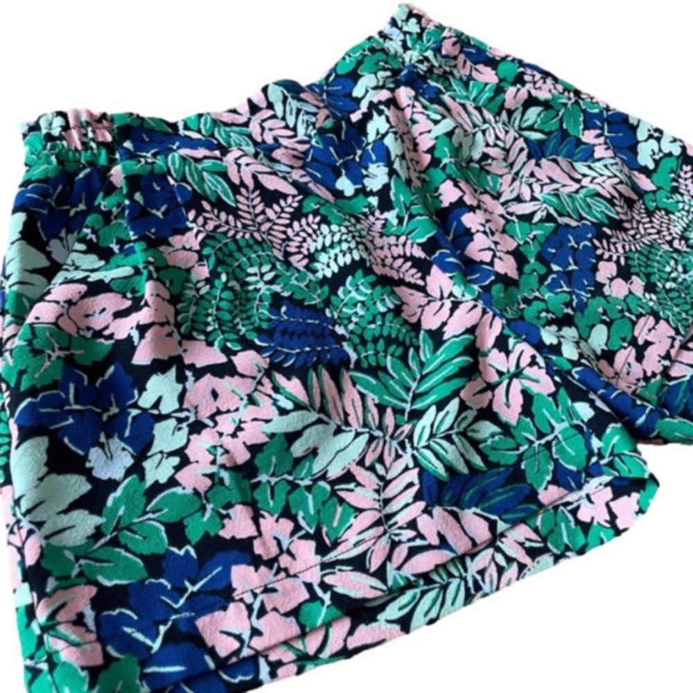 Floral Joe Fresh Shorts With Pockets Size Small